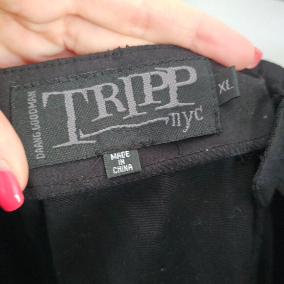 Tripp NYC Black Corset Lace Top Size XL - Picture 7 of 7